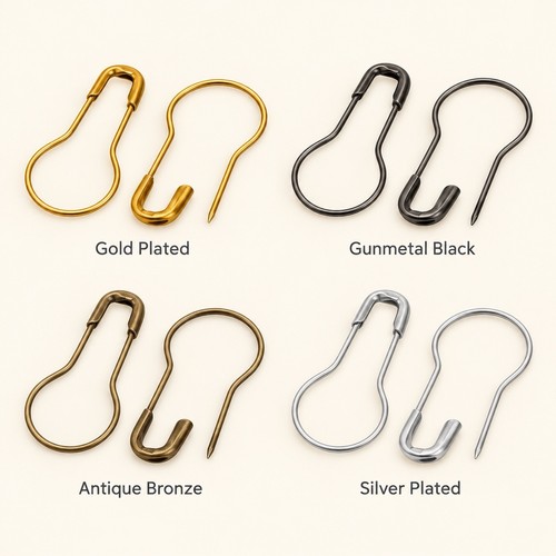 Pcs calabash safety pins - pcs,