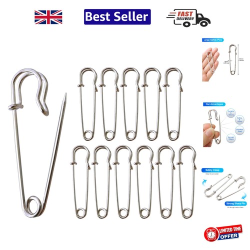 Pack heavy duty safety pins - safety,