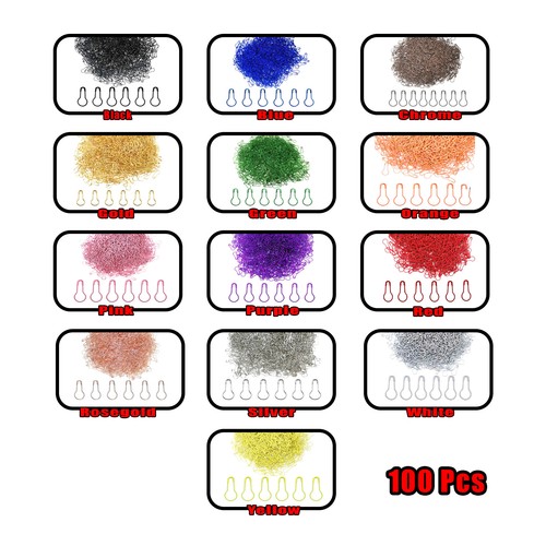 100pcs safety pins calabash - safety,