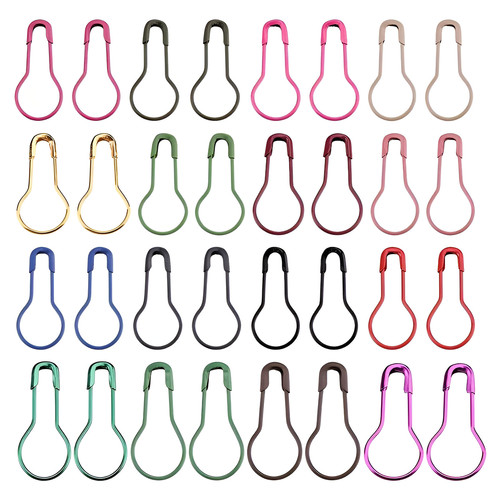 100 metal safety - safety, pins