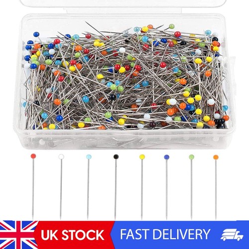 1000pcs glass pins 38mm - 1000pcs, pins,
