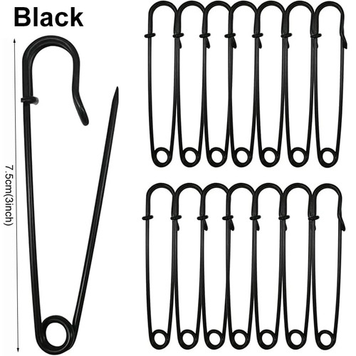 20pcs safety pins 7 5cm - safety, 7.5cm