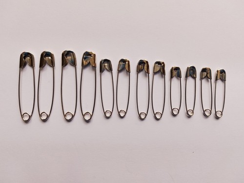 Safety pins silver - safety,