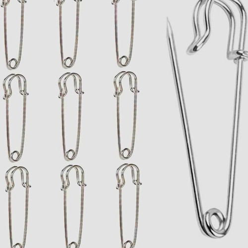 Metal safety pins - metal,