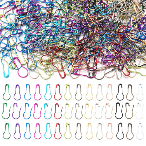 200pcs metal gourd safety pins - 200pcs,